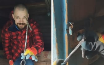 «Инженерная мысль на высоте» — В TikTok показали старинный деревенский ключ. Как им пользоваться? — Видео