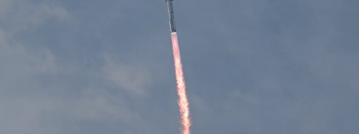 SpaceX завершил запуск космического корабля Starship. Как прошел полет самого большого корабля в мире на этот раз? — Фото