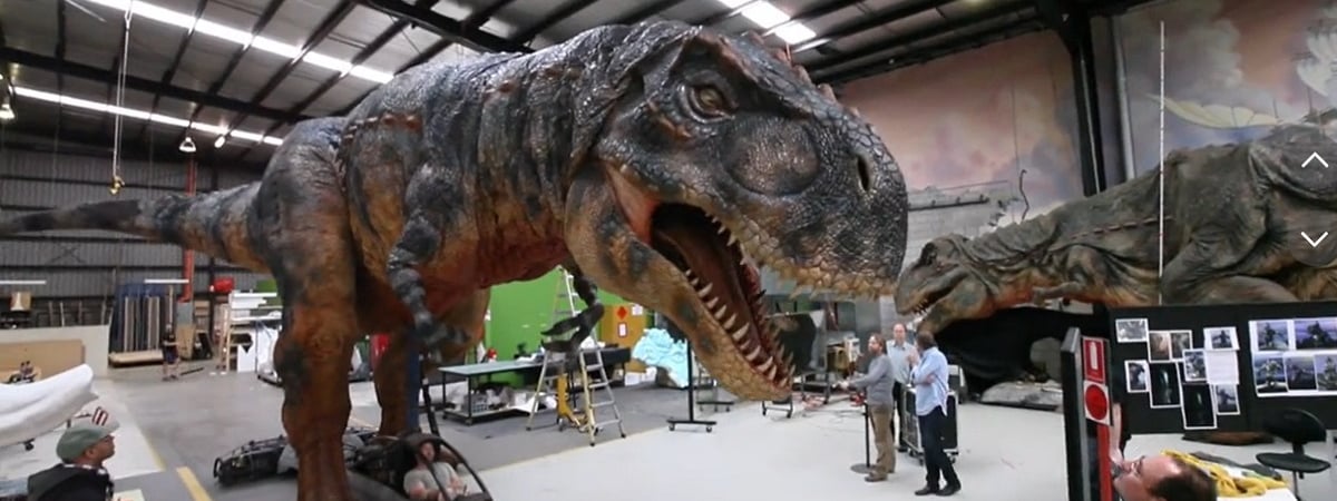 «Теперь восстания машин я боюсь еще больше» — Видео с нападающим «тираннозавром» поразило миллионы людей в Сети — Видео