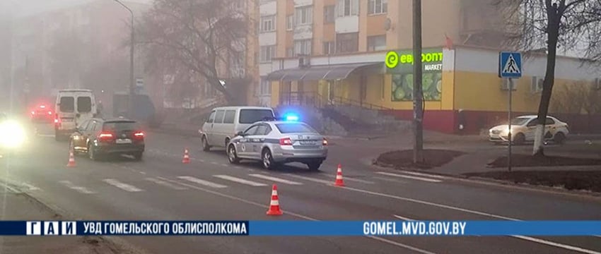 В Гомеле под колеса легковушки попала 17-летняя девушка