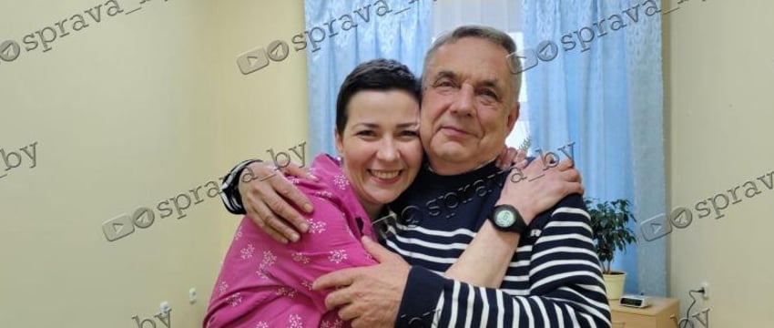 Мария Колесникова встретилась с отцом