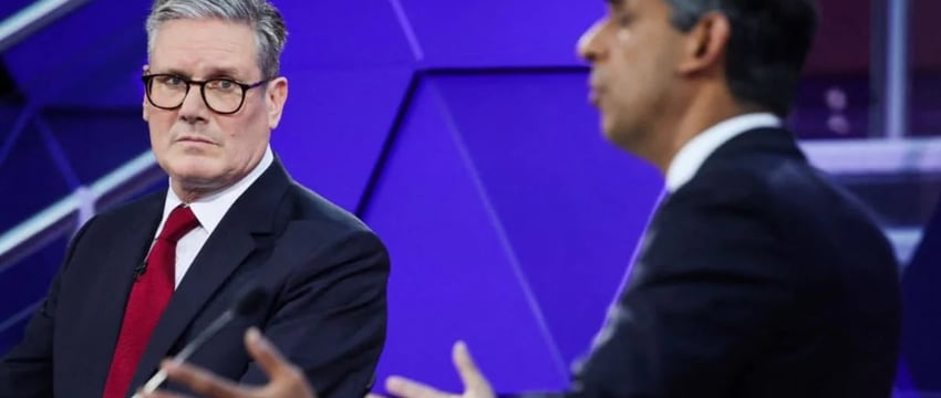 Кир Стармер, который собирается стать следующим премьер-министром Великобритании, набирает голоса в своем избирательном округе.