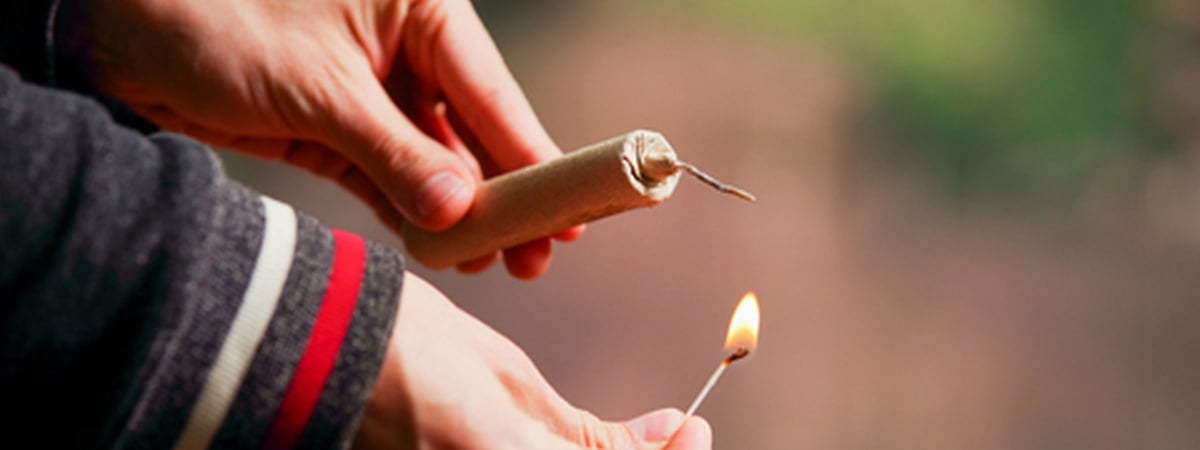 В Гродно подросток бросил петарду в магазин