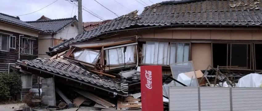 30 человек погибли из-за землетрясения в Японии