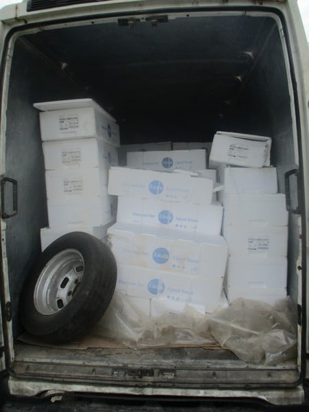 Белоруса задержали с двумя тонами форели в Смоленской области, ему грозит до 7 лет