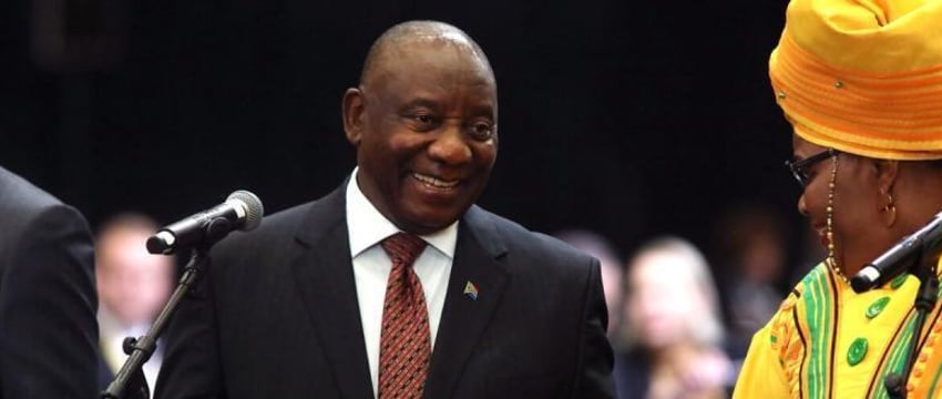 Лукашенко поздравил Рамафосу с переизбранием на пост президента ЮАР