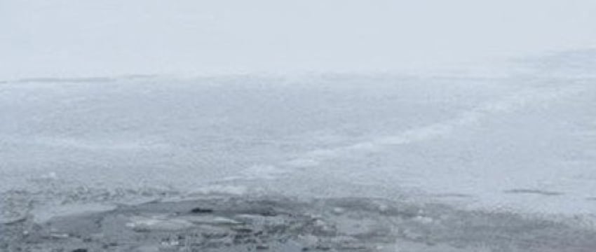 «Шел по льду и пропал из виду». О спасении тонущего в Барановичском районе рыбака рассказал очевидец