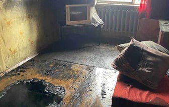 Из-за непотушенного окурка на пожаре в Круглянском районе погиб мужчина