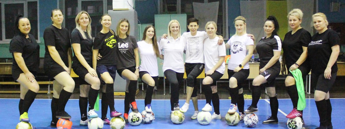 Мамы играют в футбол — в Гродно появился необычный женский клуб по интересам