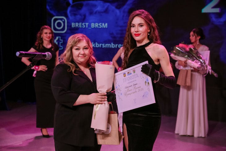 Кобринчанка стала первой вице-мисс на областном этапе конкурса «Мисс Весна – 2024»