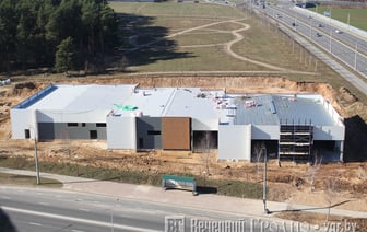 На Вишневце в Гродно строят сразу два торговых центра — смотрите, как они выглядят