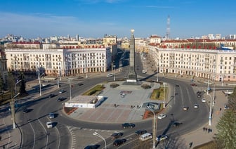 Центр Минска решили частично закрыть для всех видов транспорта в выходные. В ГАИ показали схему движения — Фото
