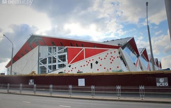 В Минске достраивают «китайский» бассейн. Вот как он выглядит