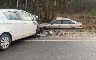 Жесткое ДТП произошло возле Бреста. Водитель Audi госпитализирован