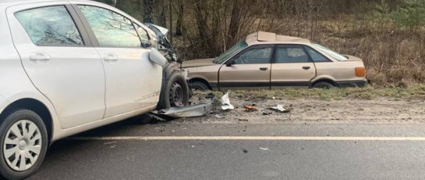 Жесткое ДТП произошло возле Бреста. Водитель Audi госпитализирован