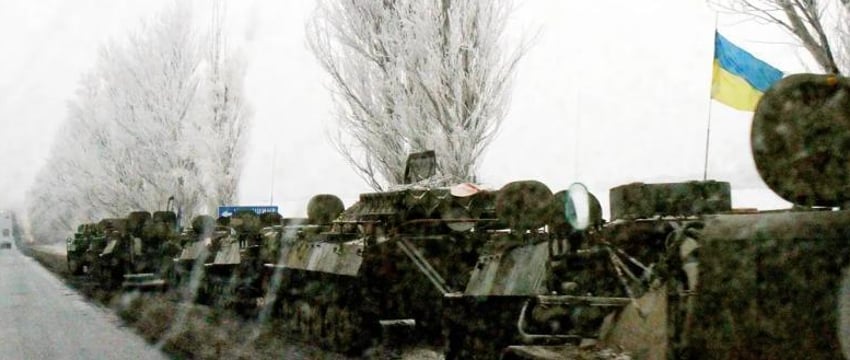 Большие колонны техники ВСУ идут к Херсонской области