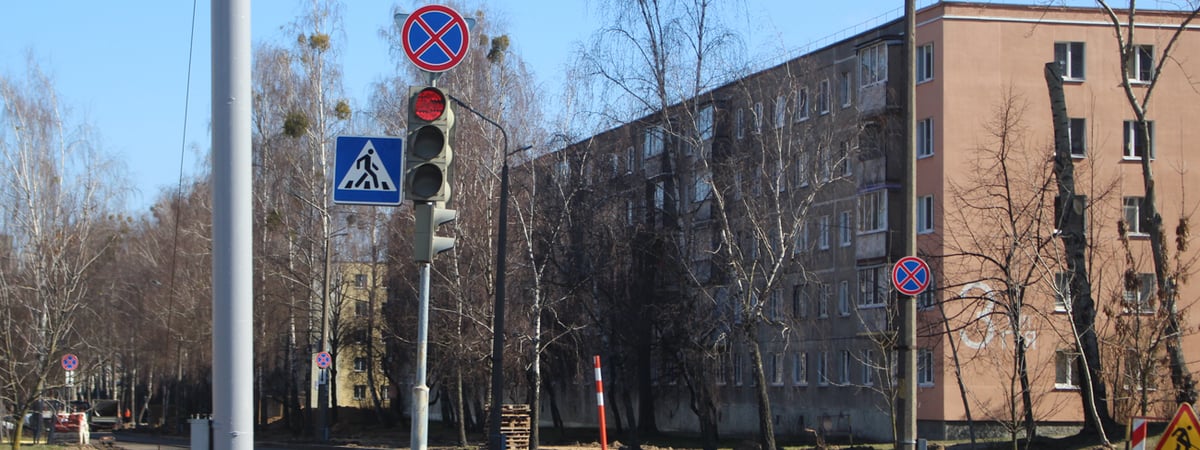 Фотофакт. В Гродно на Гая укладывают асфальт