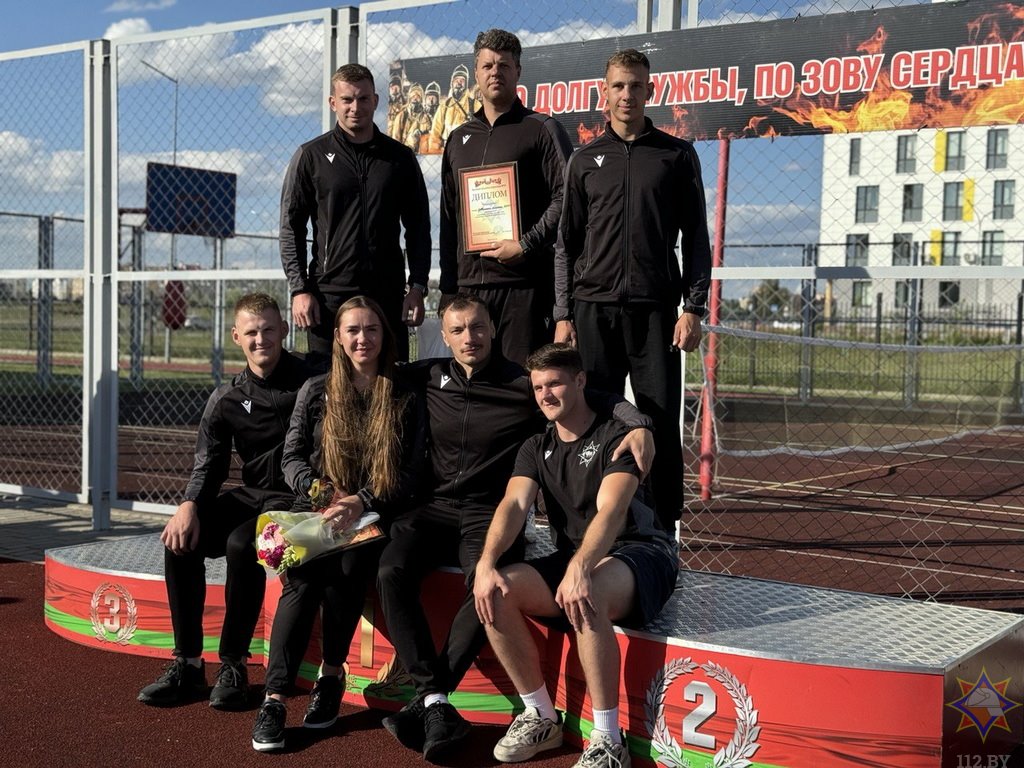 Определен сильнейший пожарный-спасатель в Брестской области