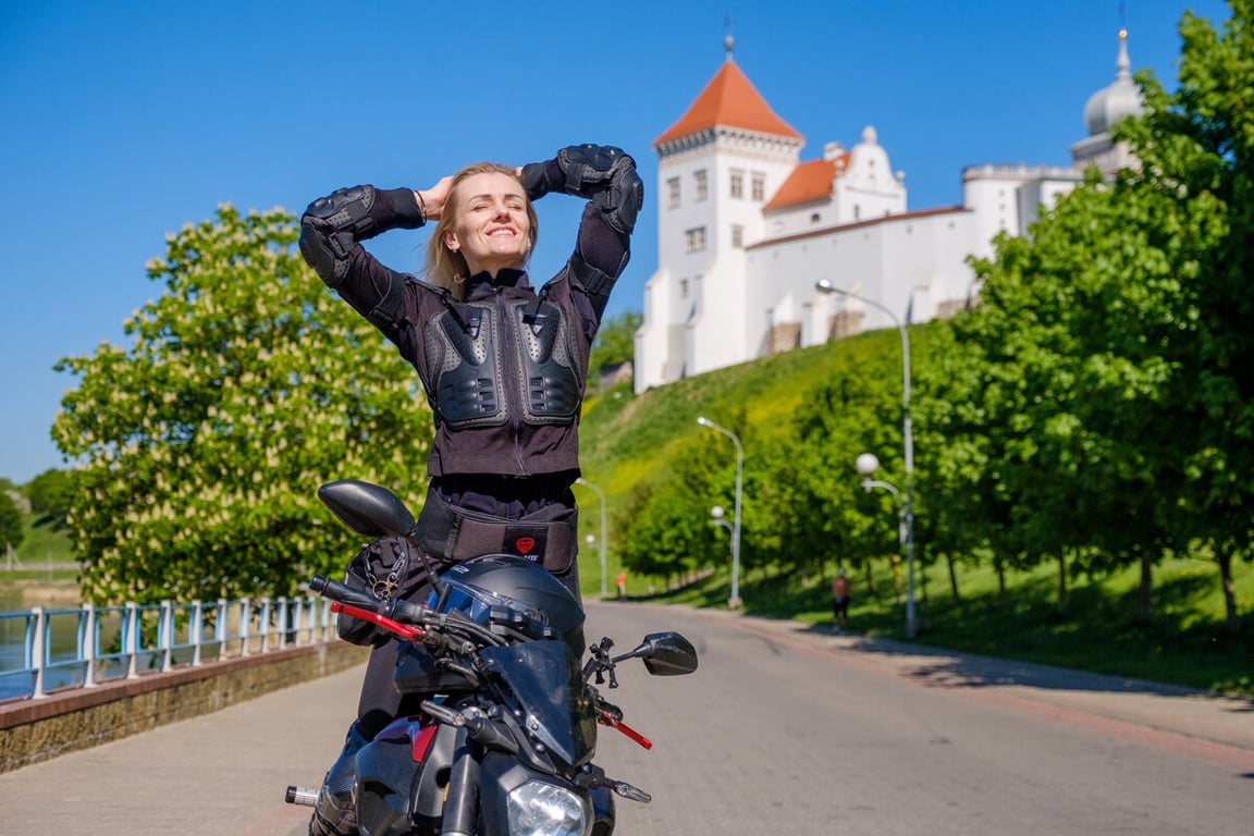 Белоруска рассказала об опыте езды на Yamaha FZ-07