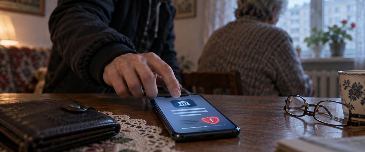 В Волковыске молодой гость тайно установил банкинг на телефон пенсионера и похитил его сбережения