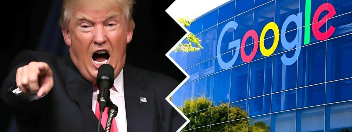 «Это вопиюще!» — Трамп поклялся подать в суд на Google за «плохие публикации» о нём