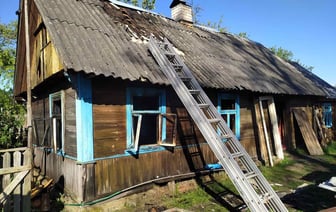 Пожар в деревне: спасатели ликвидировали возгорание жилого дома