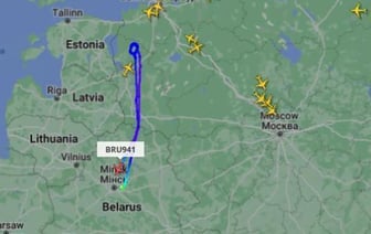 Самолет «Белавиа» развернулся обратно в Минск на подлете к Питеру