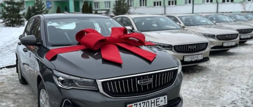 Семь новых Geely Emgran для поликлиник и больниц Бреста