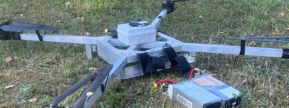 Восьмой с начала года — пограничники изъяли беспилотник