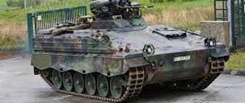 Российские военные вывезли трофейную БМП Marder