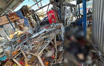 В Донецке в результате обстрела рынка погибли 18 человек