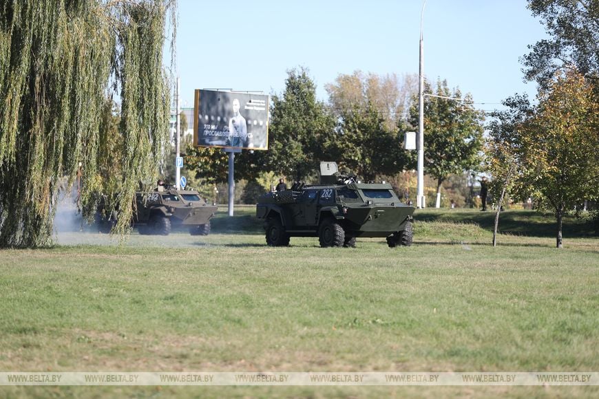«Боги войны» в Бресте. 111-я гвардейская артиллерийская бригада отмечает 85-летие