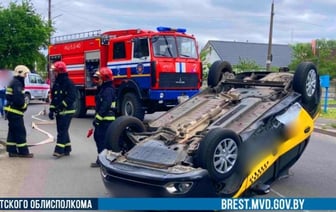 Авария с такси в Бресте: подробности и последствия