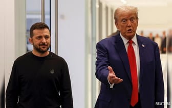 Встреча Дональда Трампа с президентом Украины Зеленским: обещание "быстро" прекратить войну на Украине