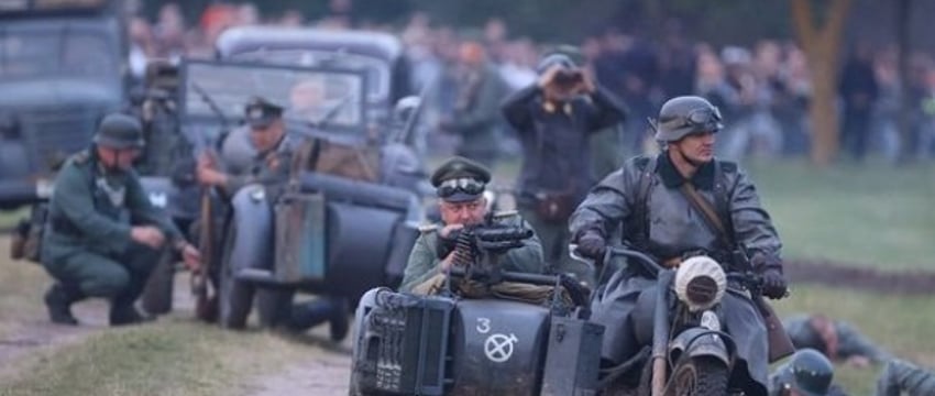 В ночь на 22 июня реконструкторы воссоздали эпизоды обороны Брестской крепости