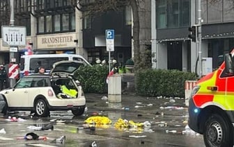 Машина въехала в толпу людей в Мюнхене