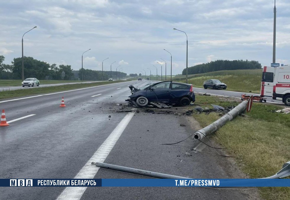 Страшная авария под Смолевичами: двое погибших