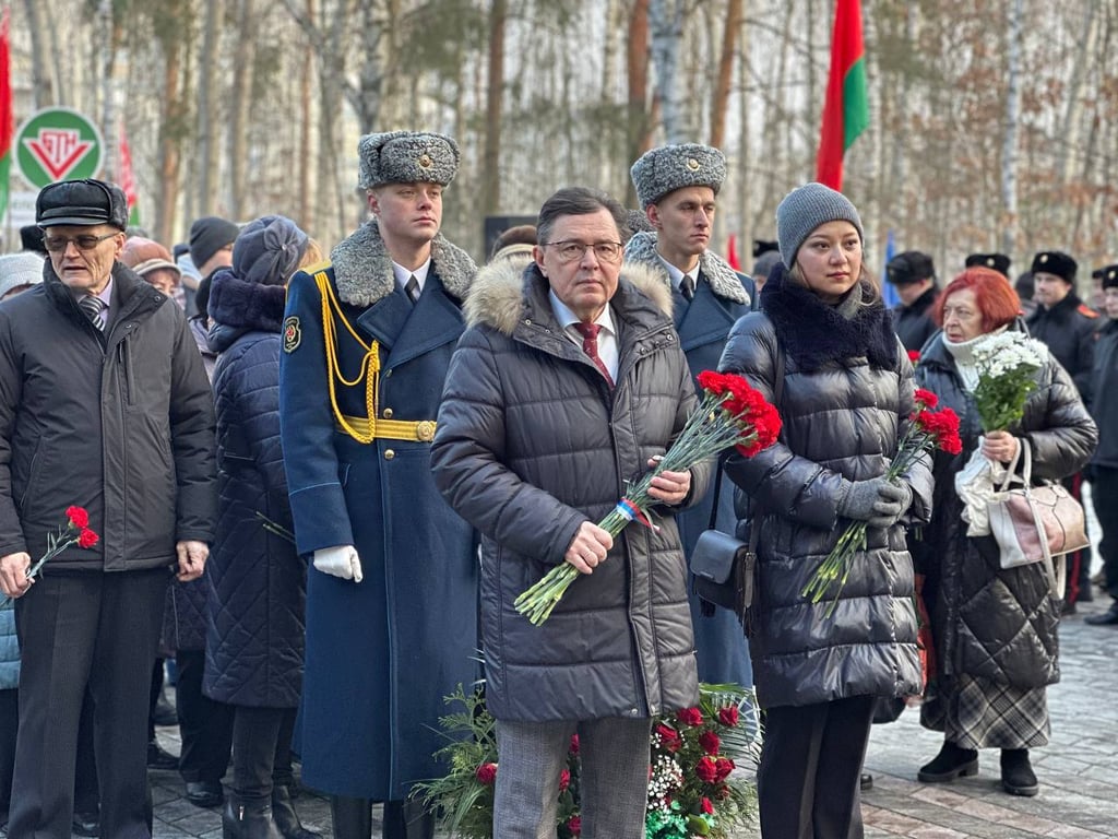 В Бресте состоялся митинг, посвященный 36-й годовщине вывода советских войск из Афганистана