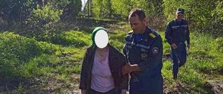 Потерянная женщина в Лунинецком районе: спасение работниками МЧС