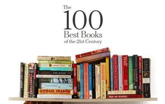 Названы 100 лучших книг XXI века