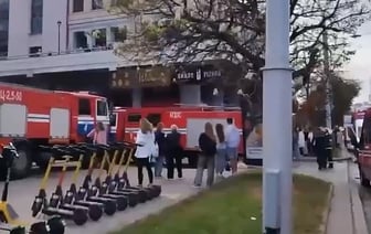 Павильон загорелся в ТЦ на Немиге: эвакуированы более 140 человек
