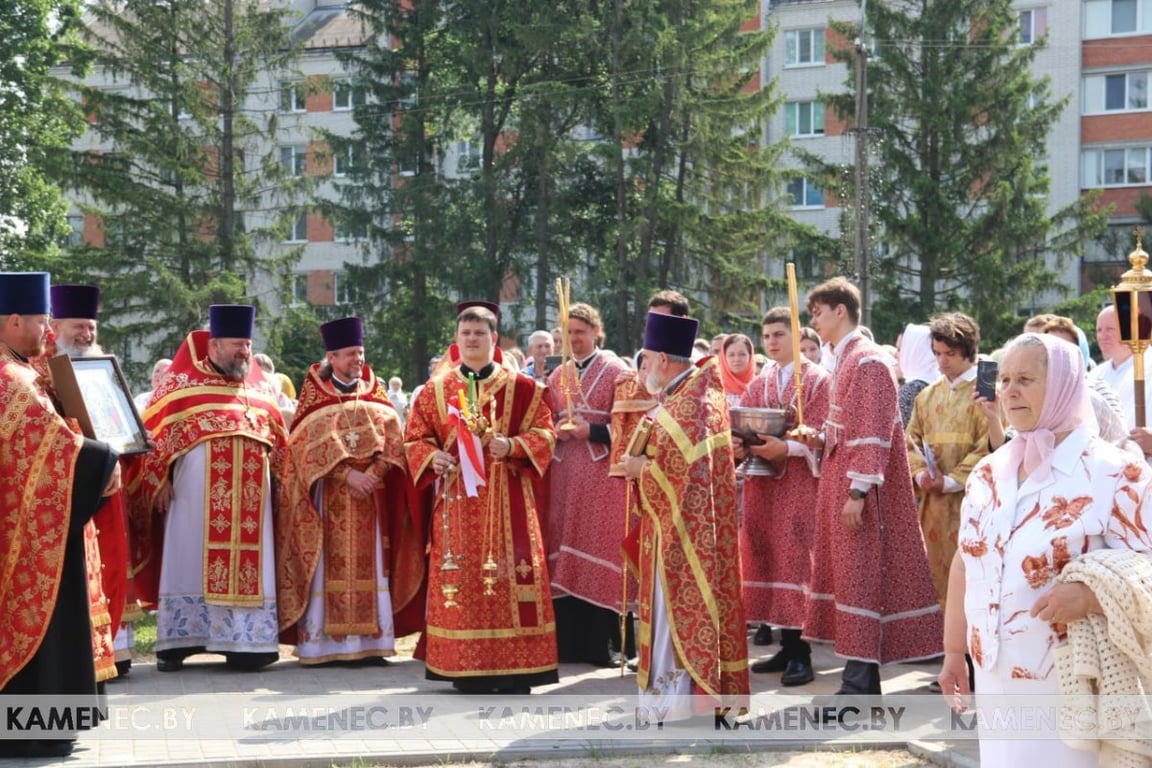 Архиепископ Брестский и Кобринский Иоанн освятил храм в Каменце