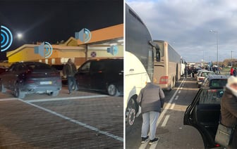 40 часов в очереди — новая реальность в Тересполе. Водители от отчаяния стали сигналить пограничникам