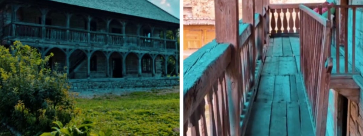 «Как из вестерна» — Появилось видео самого старого деревянного здания в Беларуси после реставрации. Где посмотреть вживую? — Видео