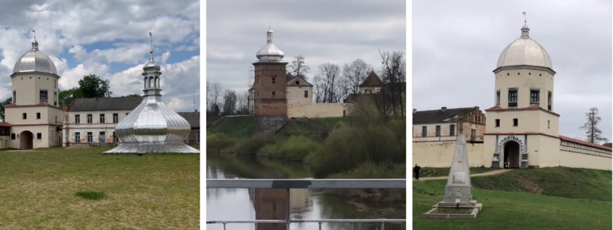 «Заезжайте и вы» — В TikTok показали ещё один замок, который возродили в Беларуси — Видео