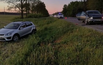 ДТП с участием Audi, Kia и Opel в Брестском районе