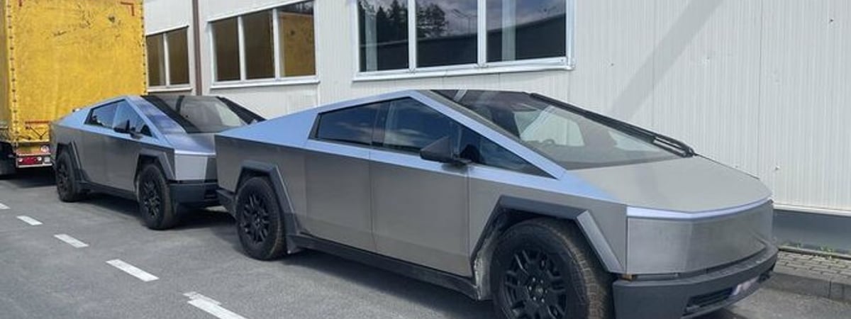 Задержание Tesla Cybertruck в Литве