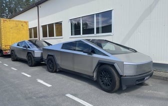 Задержание Tesla Cybertruck в Литве
