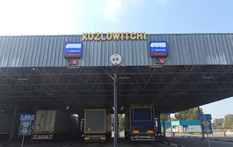 Новый инспекционно-досмотровый комплекс монтируют в пункте пропуска «Козловичи»