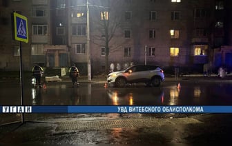В Витебске сбили женщину на пешеходном переходе, она в больнице